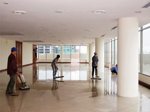 Floor polishing service