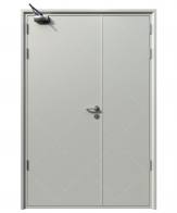 Fireproof steel door