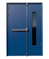 Fireproof steel door