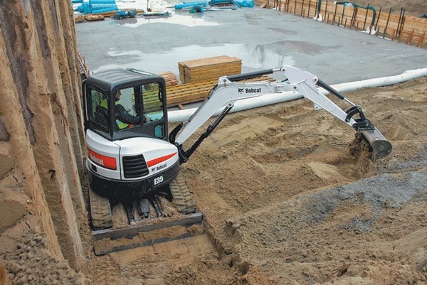 Hydraulic excavators