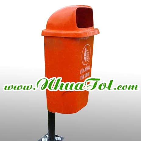 Composite trash bin