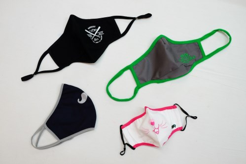Antibacterial fabric masks
