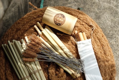 Bamboo straws