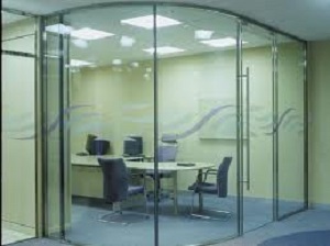 Glass door