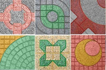 Terrazzo tiles