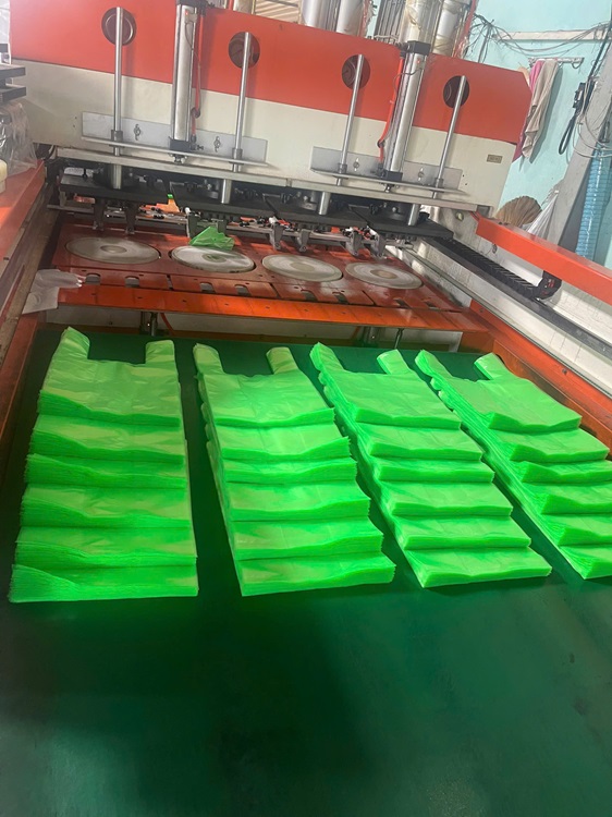 Colored HDPE bag