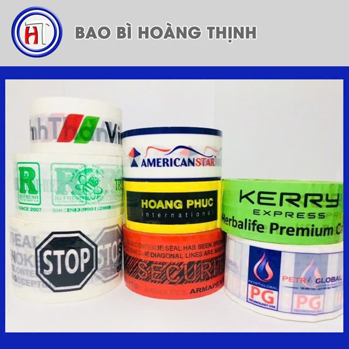 Printed adhesive tape