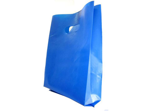Die cut handle bag