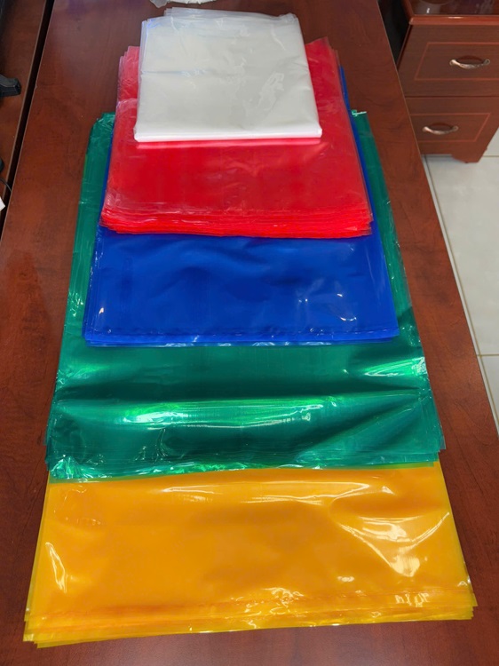 Colored PE bag