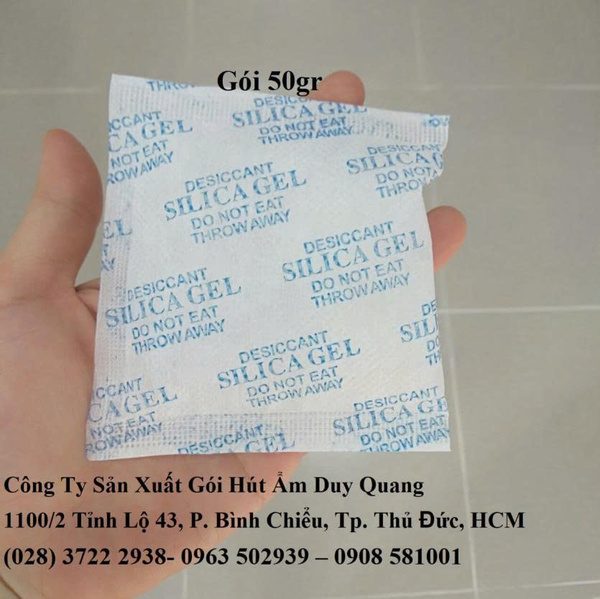 25g - 50g silica gel desiccant packets