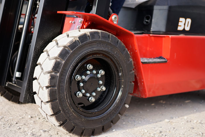 Forklift wheels