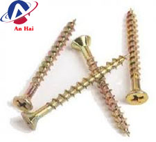 Flat head screws