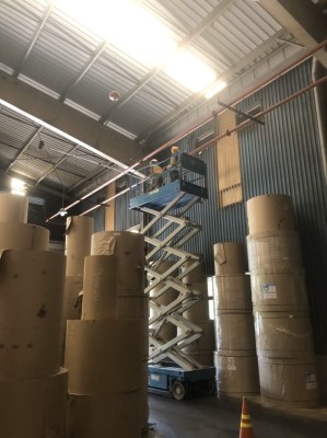 Industrial cleaning service