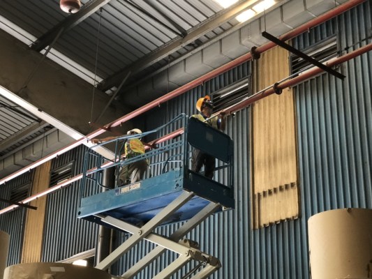 Industrial cleaning service