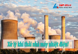 Thermal power plant flue gas treatment
