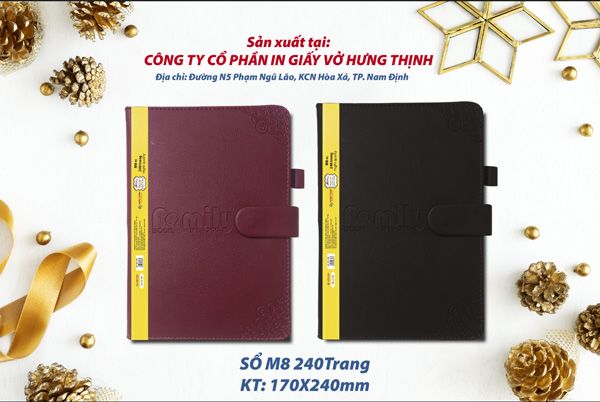 Leather notebook