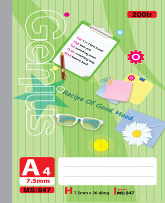 Student notebook