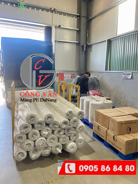Construction polythene sheet