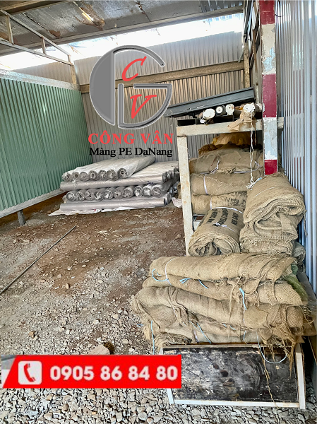 Construction polythene sheet