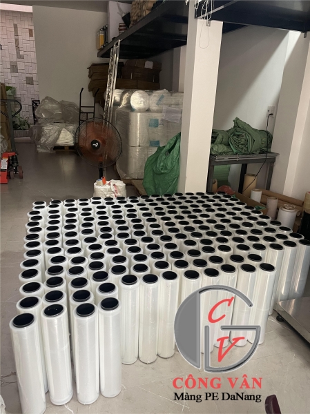 PE film wraps paper cores