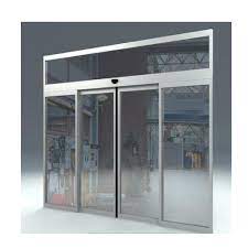 Automatic glass door