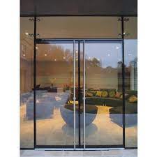 Tempered glass door