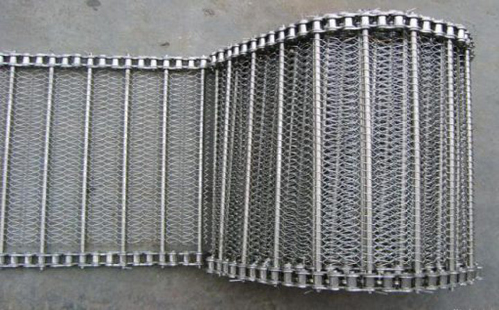 Stainless steel mesh conveyor belt