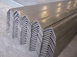 Stainless steel bars in V shape