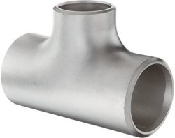 Stainless steel reducing tee joints