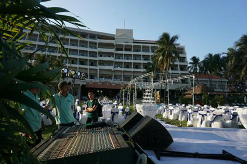 Sound equipment rental