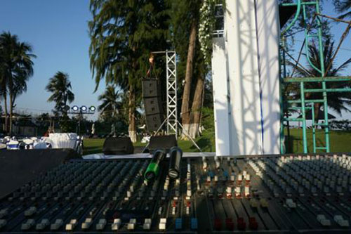 Sound equipment rental