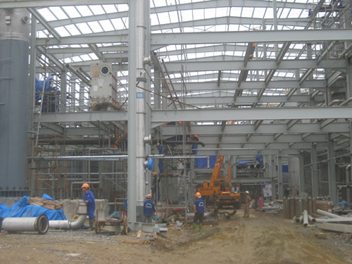 Factory construction