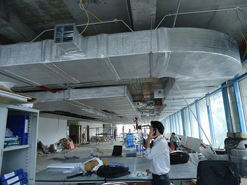Mechanical and electrical works