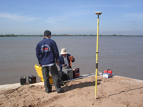 Topographical survey works