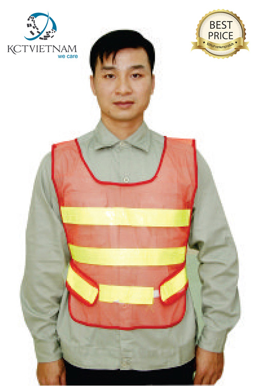 Red reflective clothing