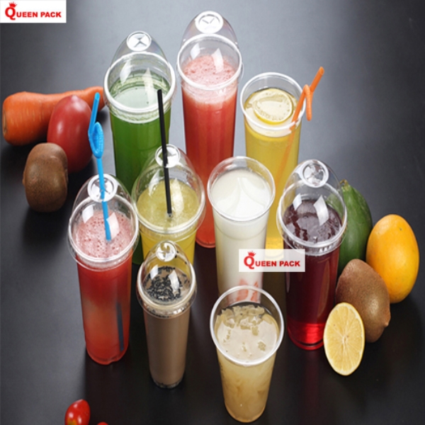 PET Plastic cup for cold beverages