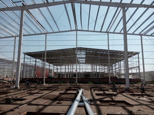 Steel structure processing