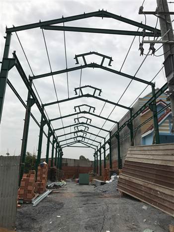 Steel structure processing