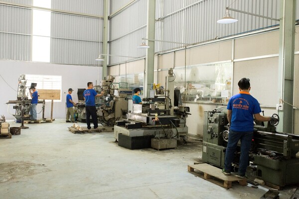Tooling area