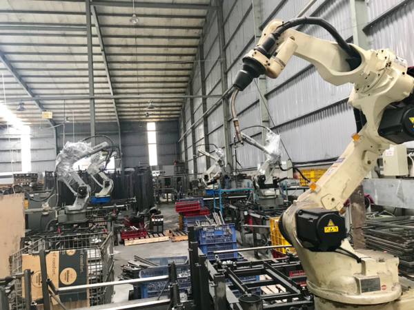 Welding robots