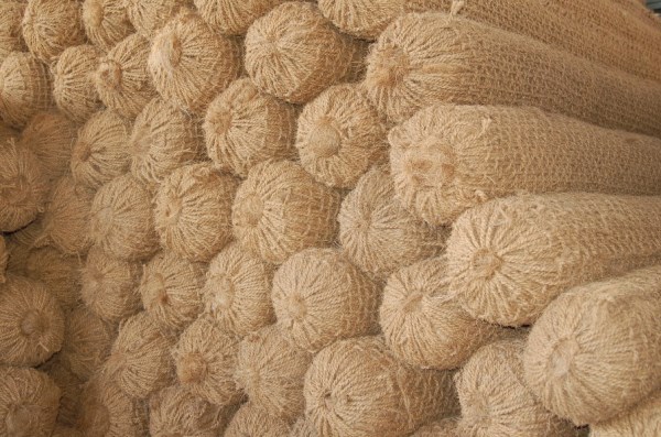 Coconut fiber pillow