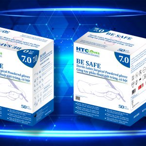 Powdered sterile Latex surgical gloves