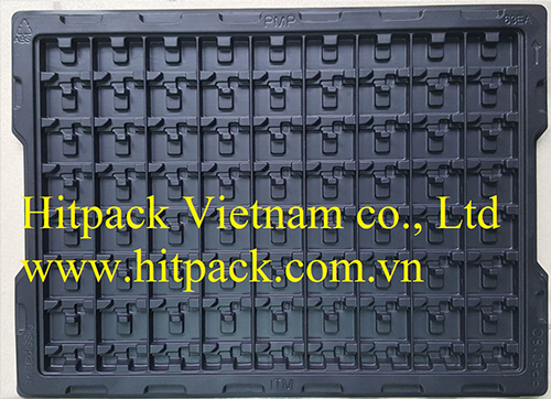 Formed plastic trays