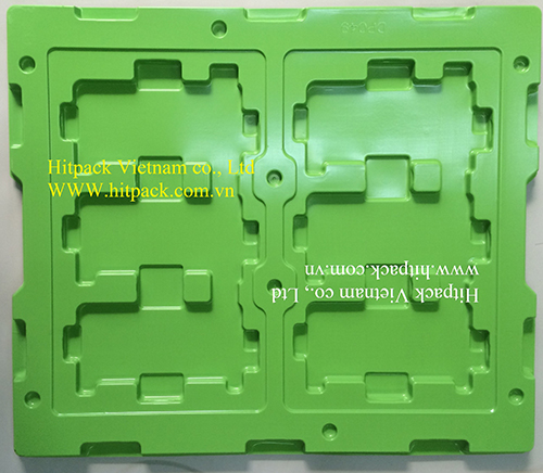 Formed plastic trays