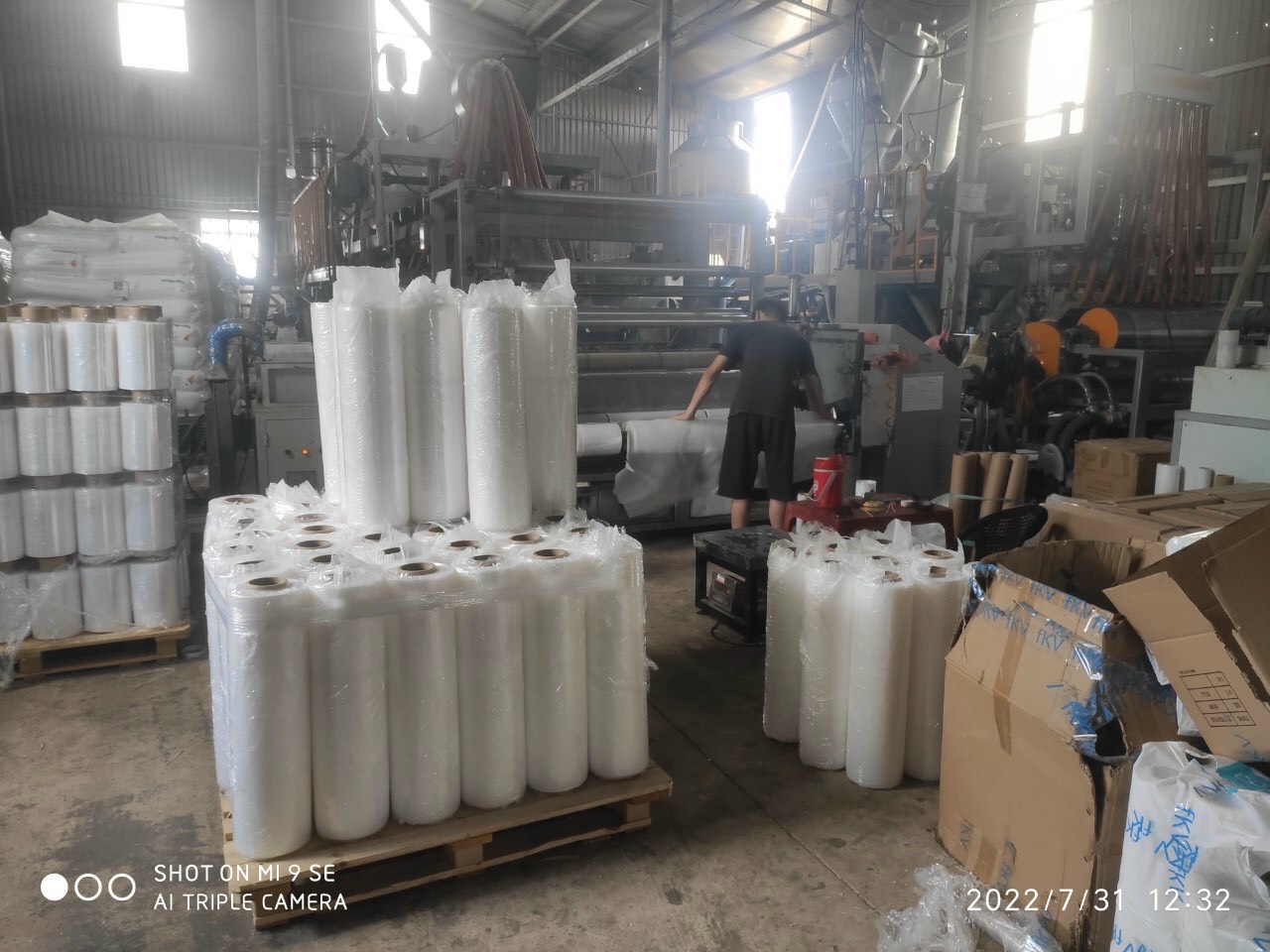PE pallet wrap film