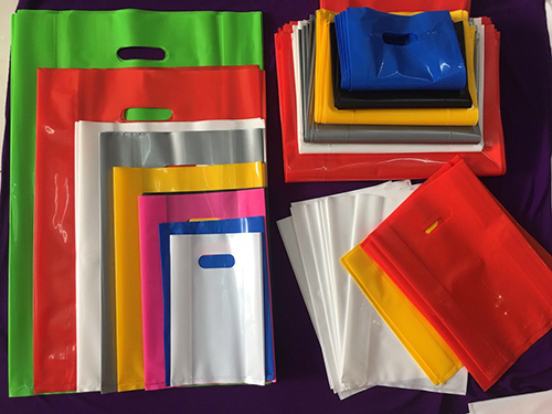 Die-cut PE bag