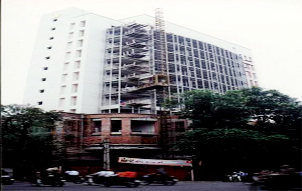 State bank headquarters and warehouse