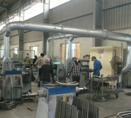 Fabrication and installation of dust collector system