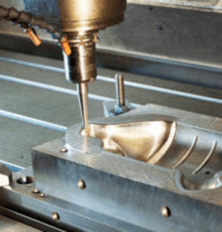 Plastic injection mold processing
