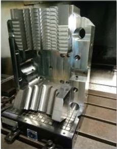 Plastic injection mold processing